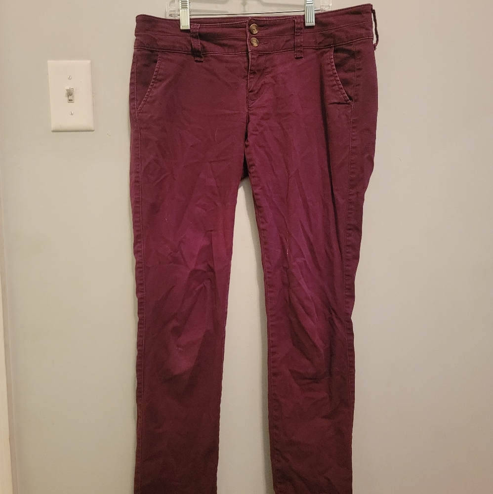 American Eagle Stretch Slim Chinos